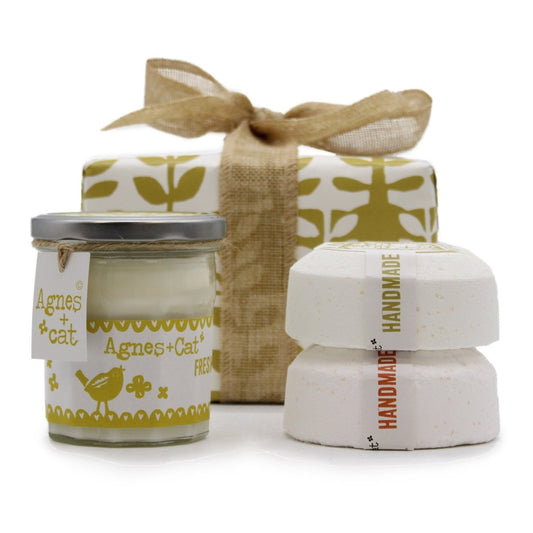 Agnes+Cat Gift Box: Fresh Citrus + Clementine & Mor.Roll - tebaspa