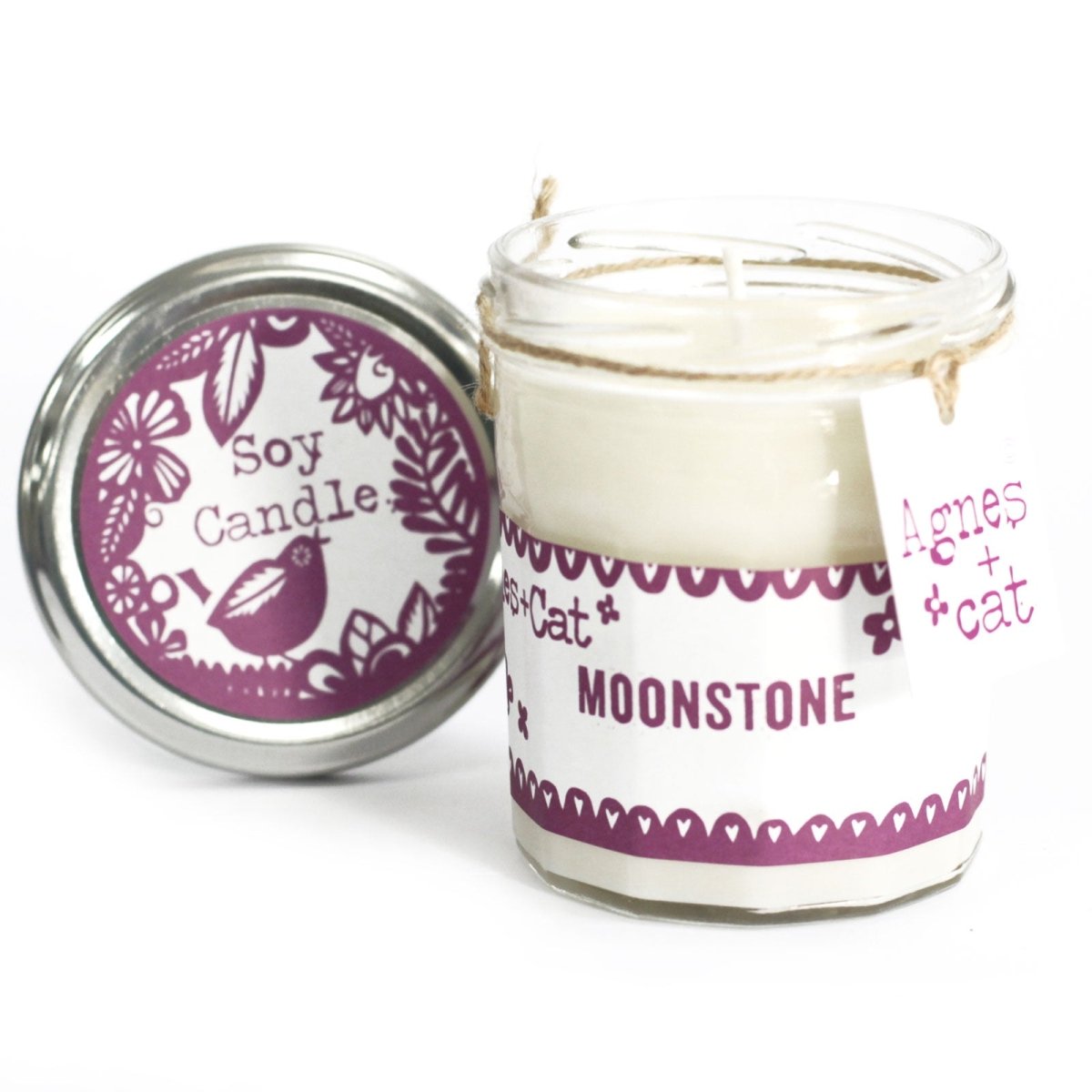 Agnes+Cat Gift Box: Moonstone + Provence & Tea and Roses - tebaspa