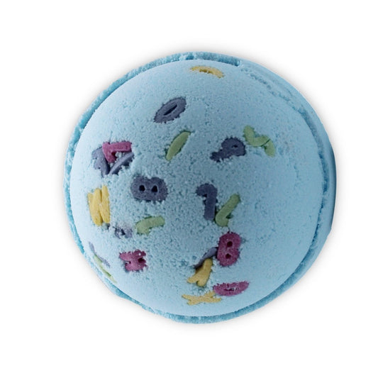 Alphabet Bath Bomb - Pomegranate & Cassis - tebaspa
