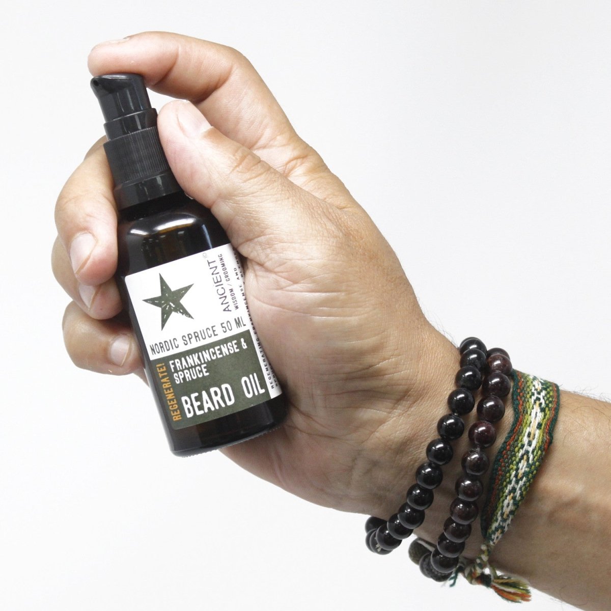 Beard Oil - Nordic Spruce - Regenerate! - tebaspa