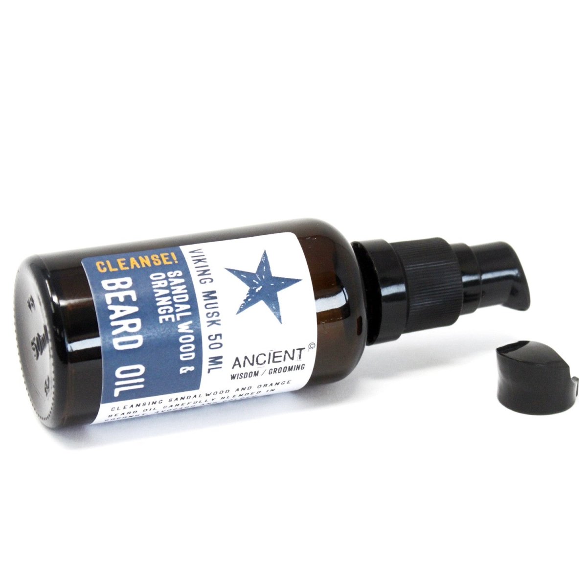 Beard Oil - Viking Musk - Cleanse! - tebaspa