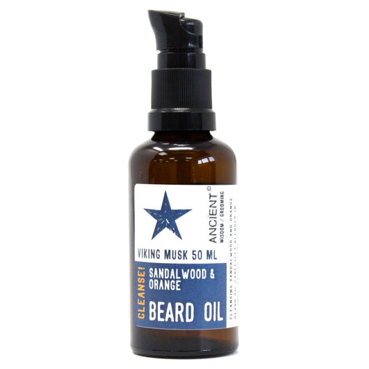 Beard Oil - Viking Musk - Cleanse! - tebaspa