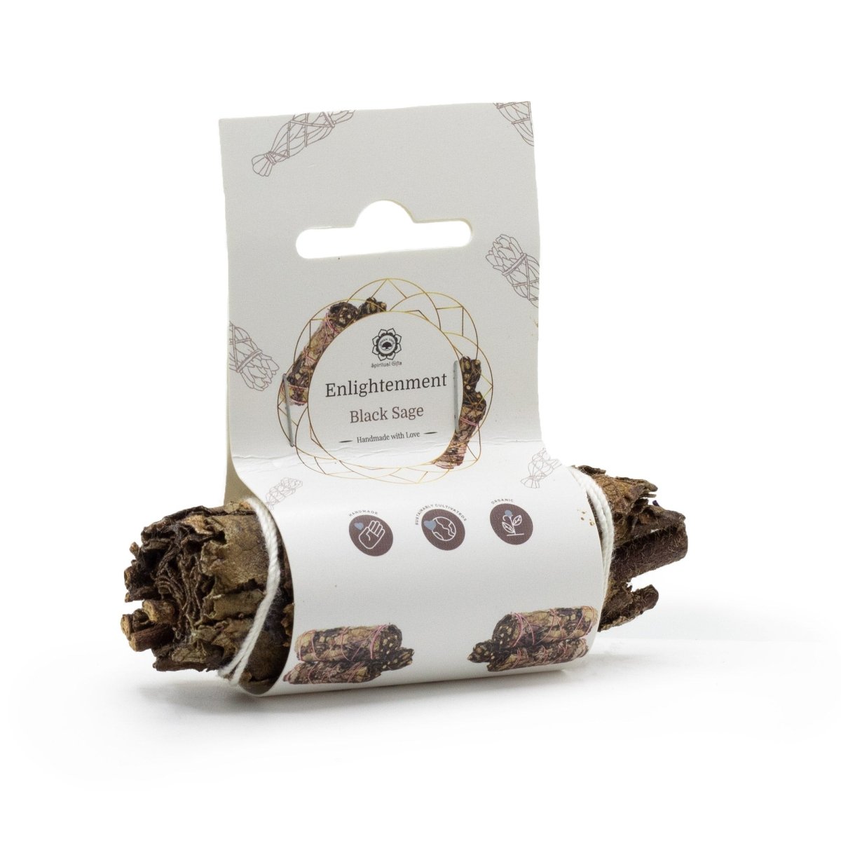 Black Sage (Mugwort) Smudge Stick - tebaspa