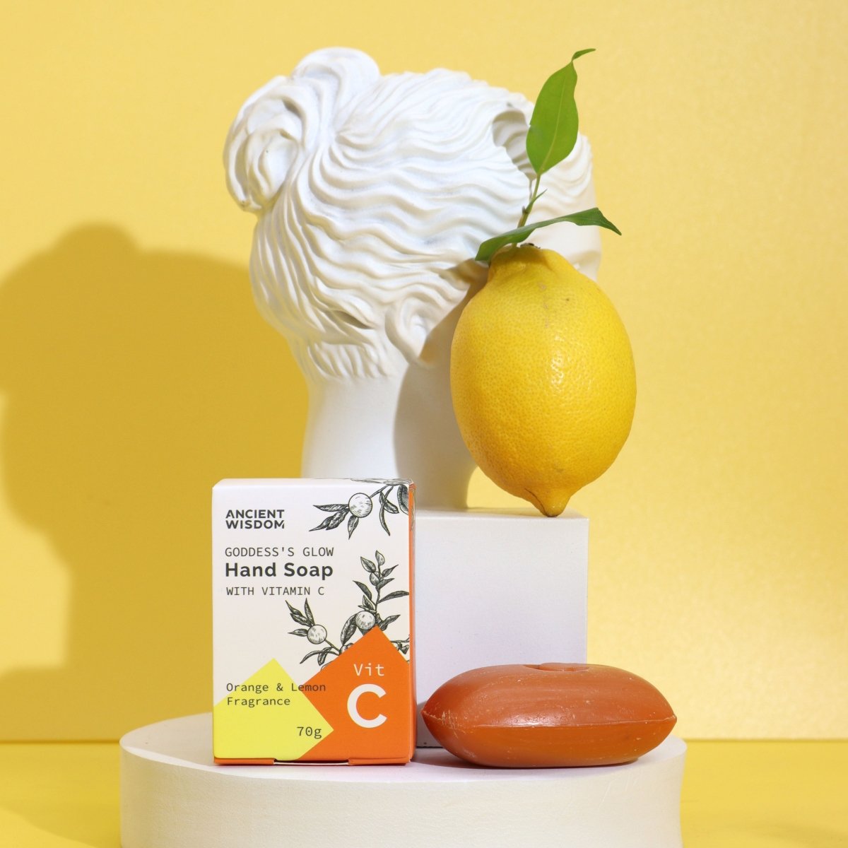 Brightening Vitamin C Hand Soap with Essential Oils - tebaspa
