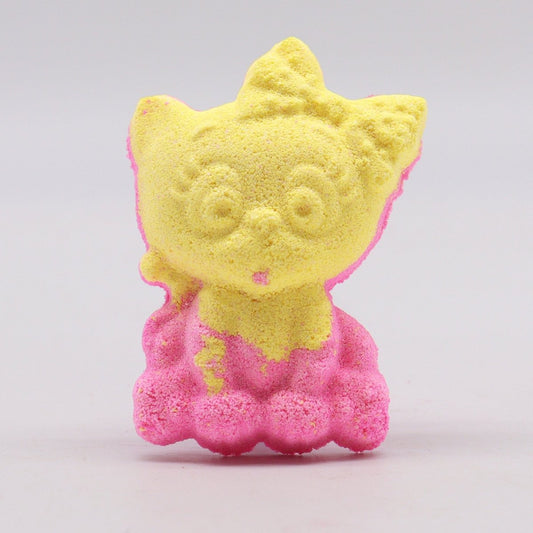 Cat Bath Bomb - Ripe Bananas - tebaspa