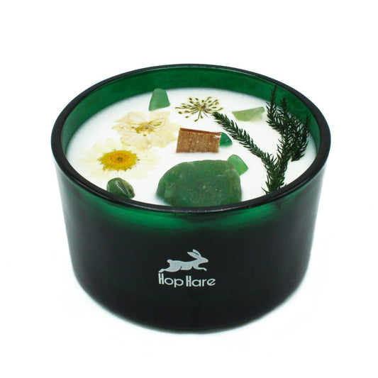 Crystal Magic Flower Candle - The Magician - tebaspa