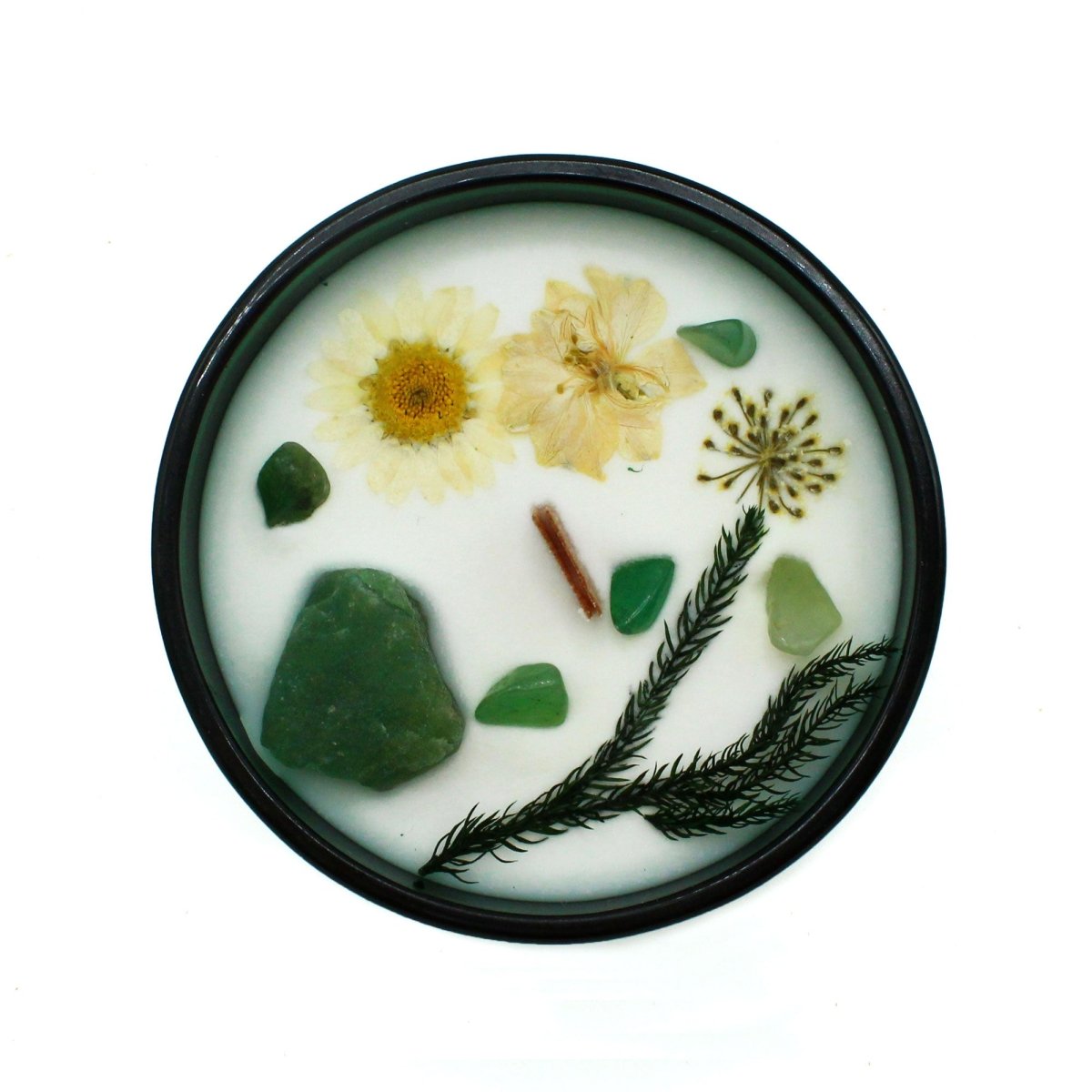 Crystal Magic Flower Candle - The Magician - tebaspa