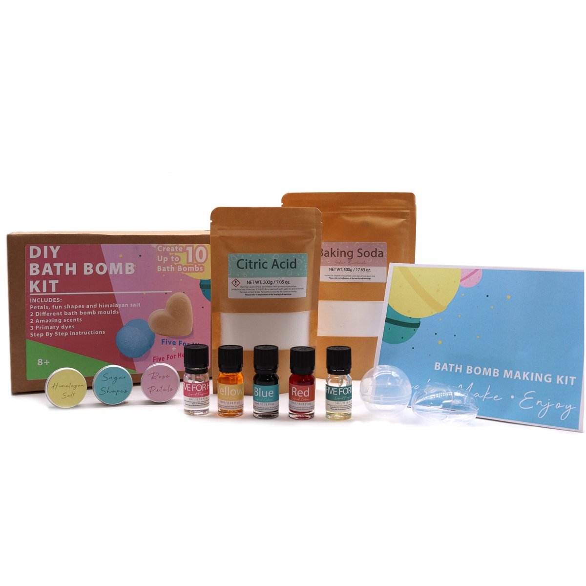 DIY Bath Bomb Kit - Alloy & Satin - tebaspa