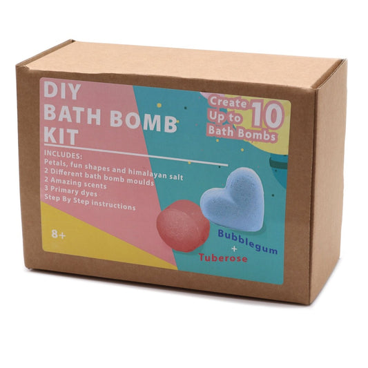 DIY Bath Bomb Kit - Rose & Bubblegum - tebaspa