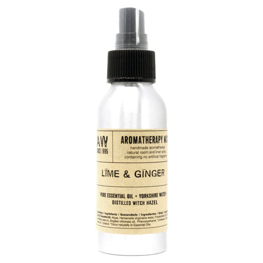 Essential Oil Mist - Lime & Ginger - tebaspa