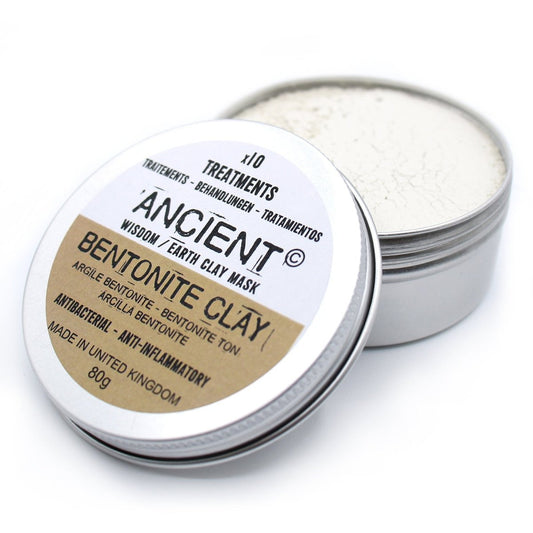 Face Mask Powder - Bentonite Clay - tebaspa