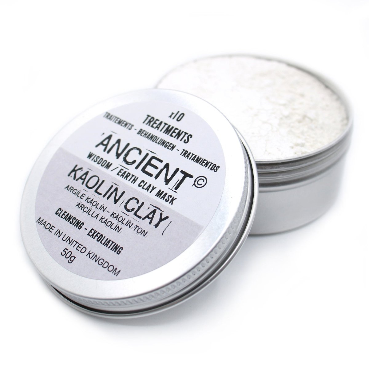 Face Mask Powder - Kaolin Clay - tebaspa
