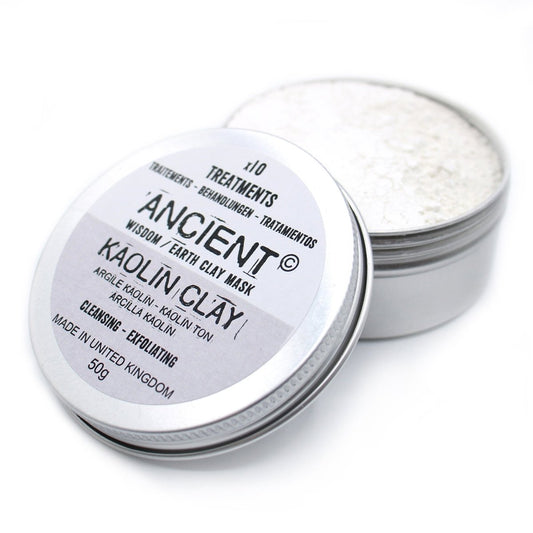 Face Mask Powder - Kaolin Clay - tebaspa