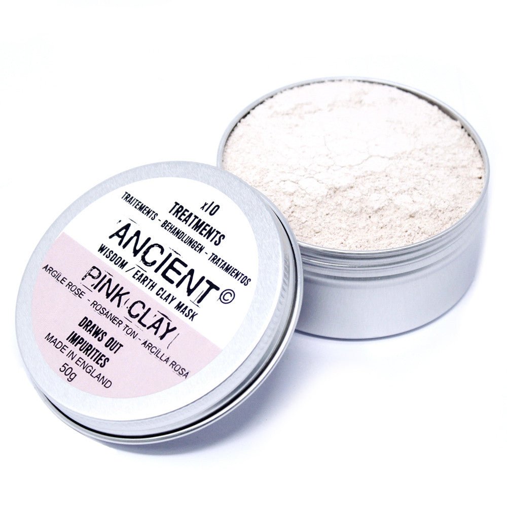 Face Mask Powder - Pink Clay - tebaspa