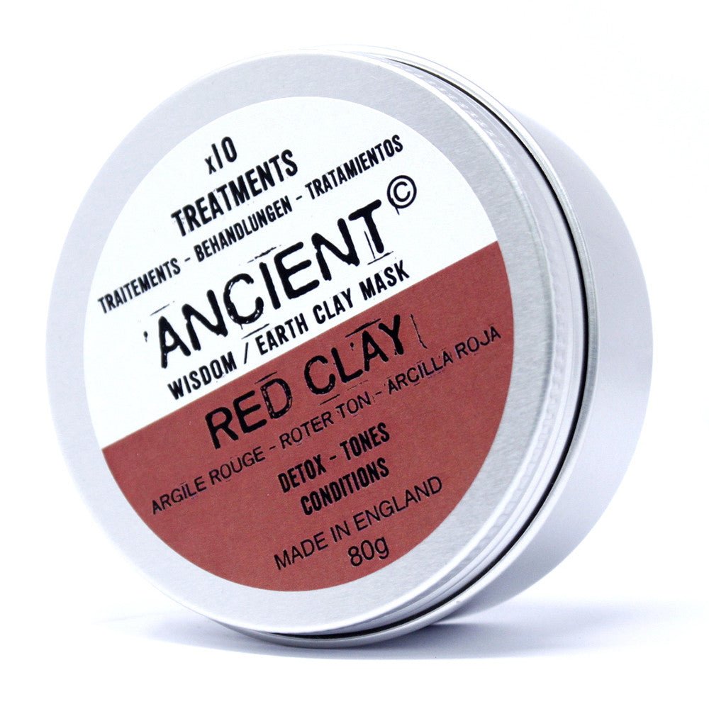Face Mask Powder - Red Clay - tebaspa