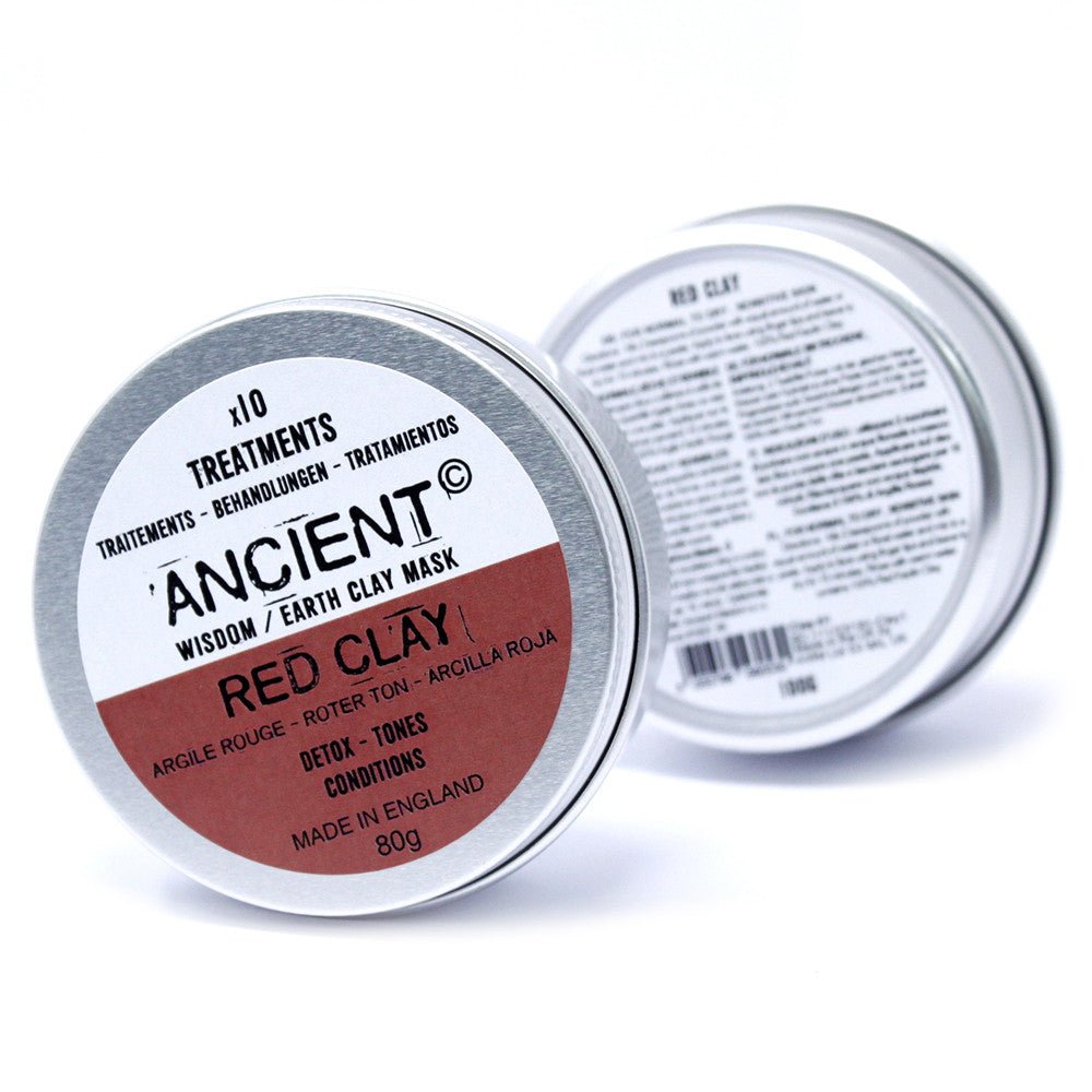 Face Mask Powder - Red Clay - tebaspa