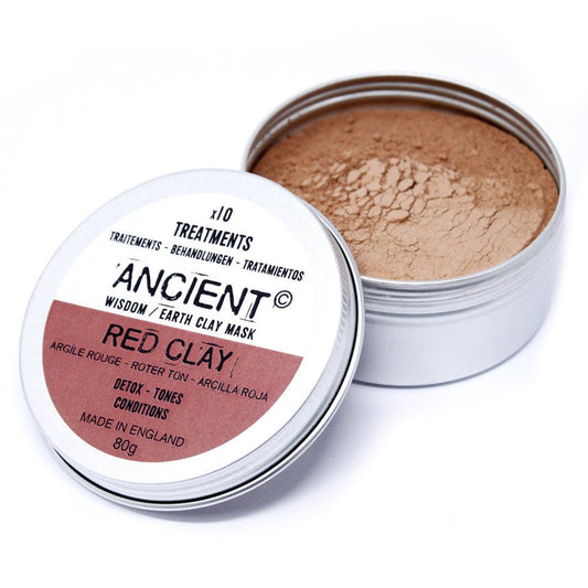 Face Mask Powder - Red Clay - tebaspa