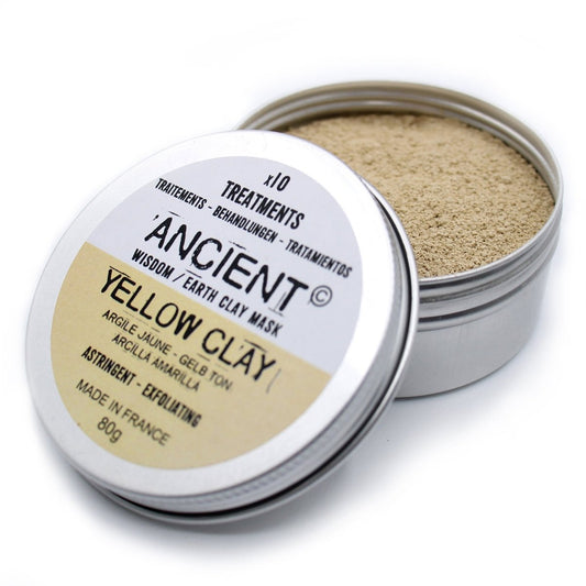 Face Mask Powder - Yellow Clay - tebaspa