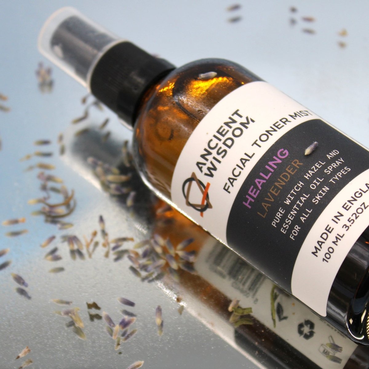 Facial Toner Mist - Witch Hazel & Lavender - tebaspa