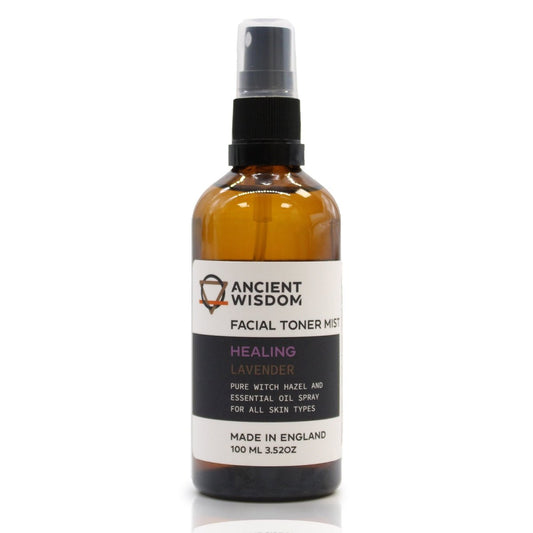 Facial Toner Mist - Witch Hazel & Lavender - tebaspa
