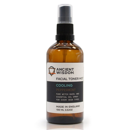Facial Toner Mist - Witch Hazel & Peppermint - tebaspa