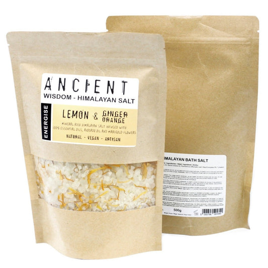 Himalayan Bath Salt Blend - Energise - tebaspa