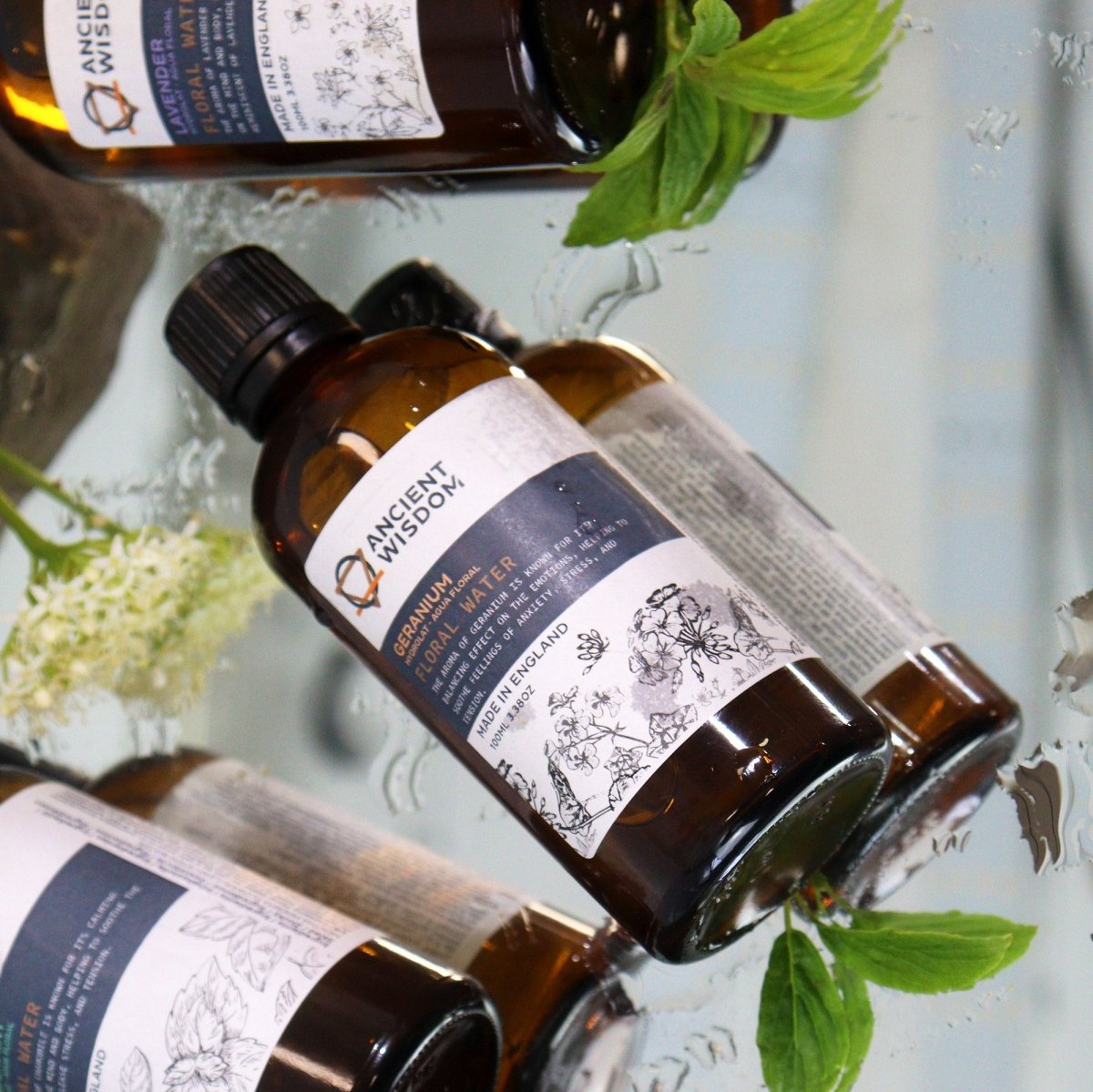 Hydrolat Floral Water - Geranium - tebaspa