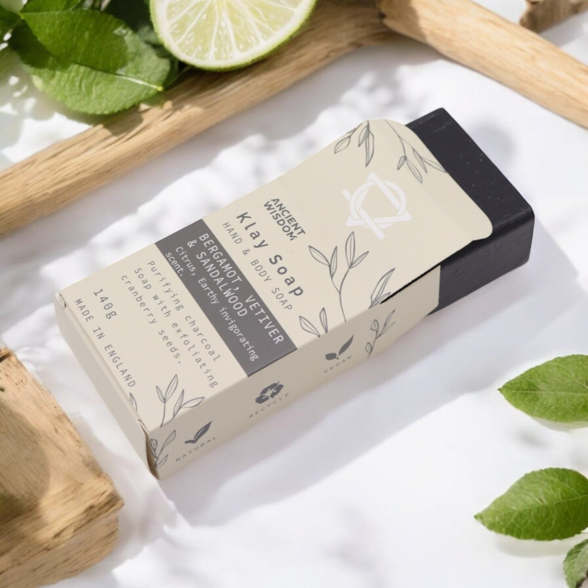 Klay Soap - Bergamot & Sandalwood - tebaspa