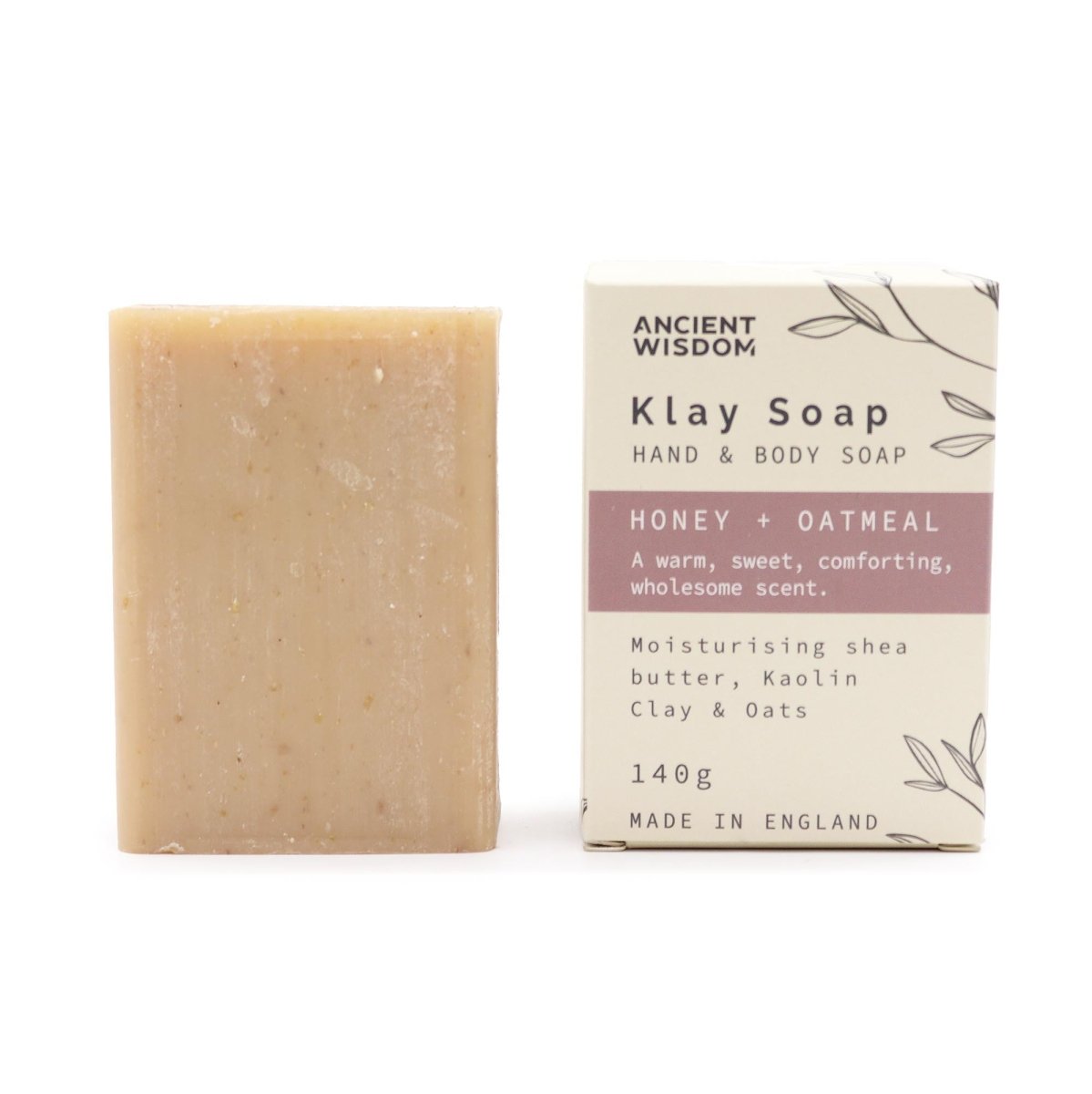 Klay Soap - Honey Oatmeal - tebaspa