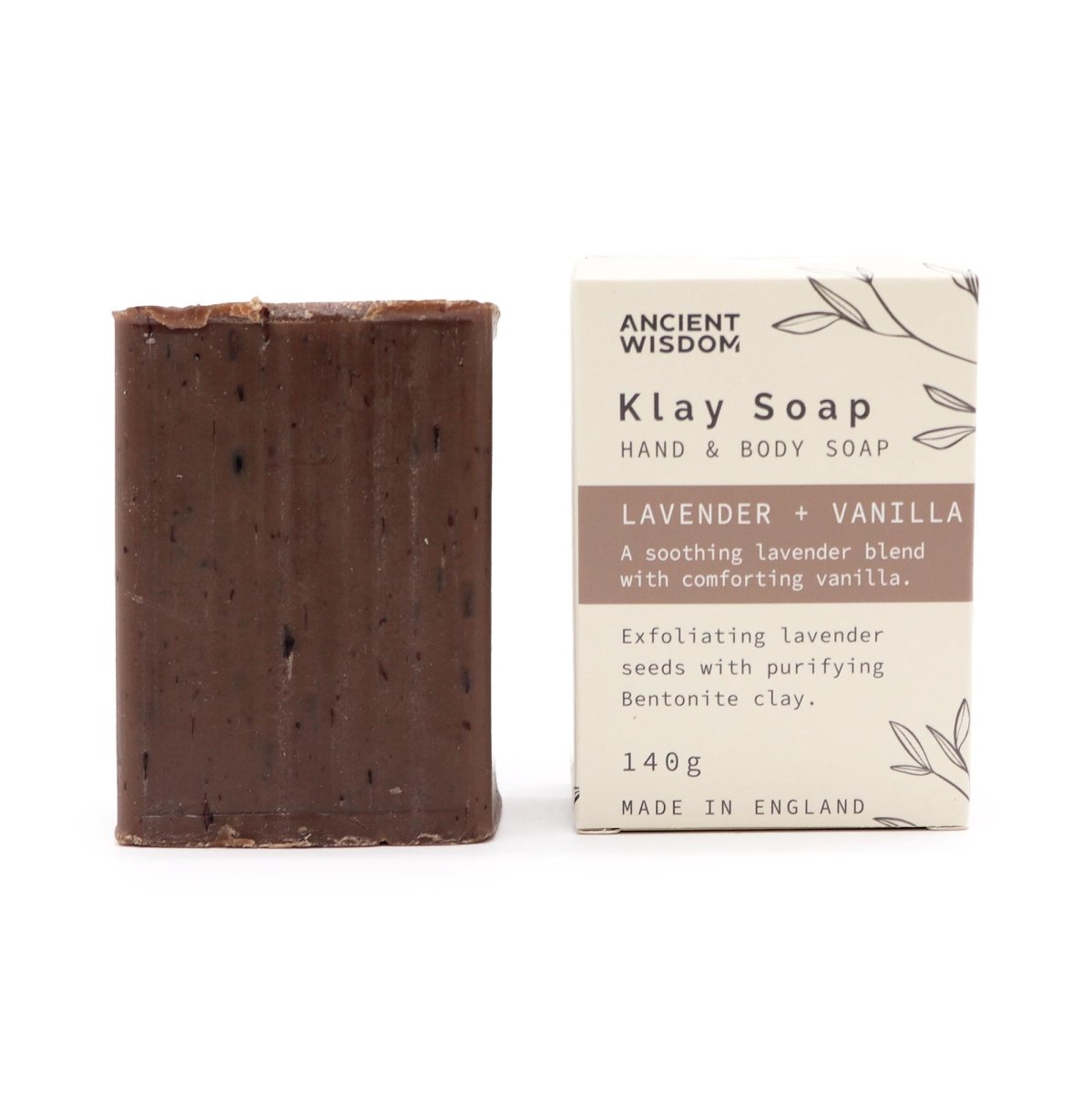 Klay Soap - Lavender & Vanilla - tebaspa