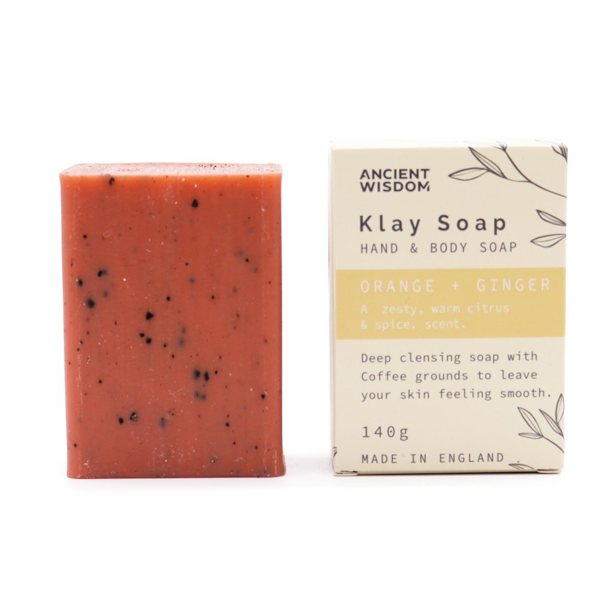 Klay Soap - Orange and Ginger - tebaspa