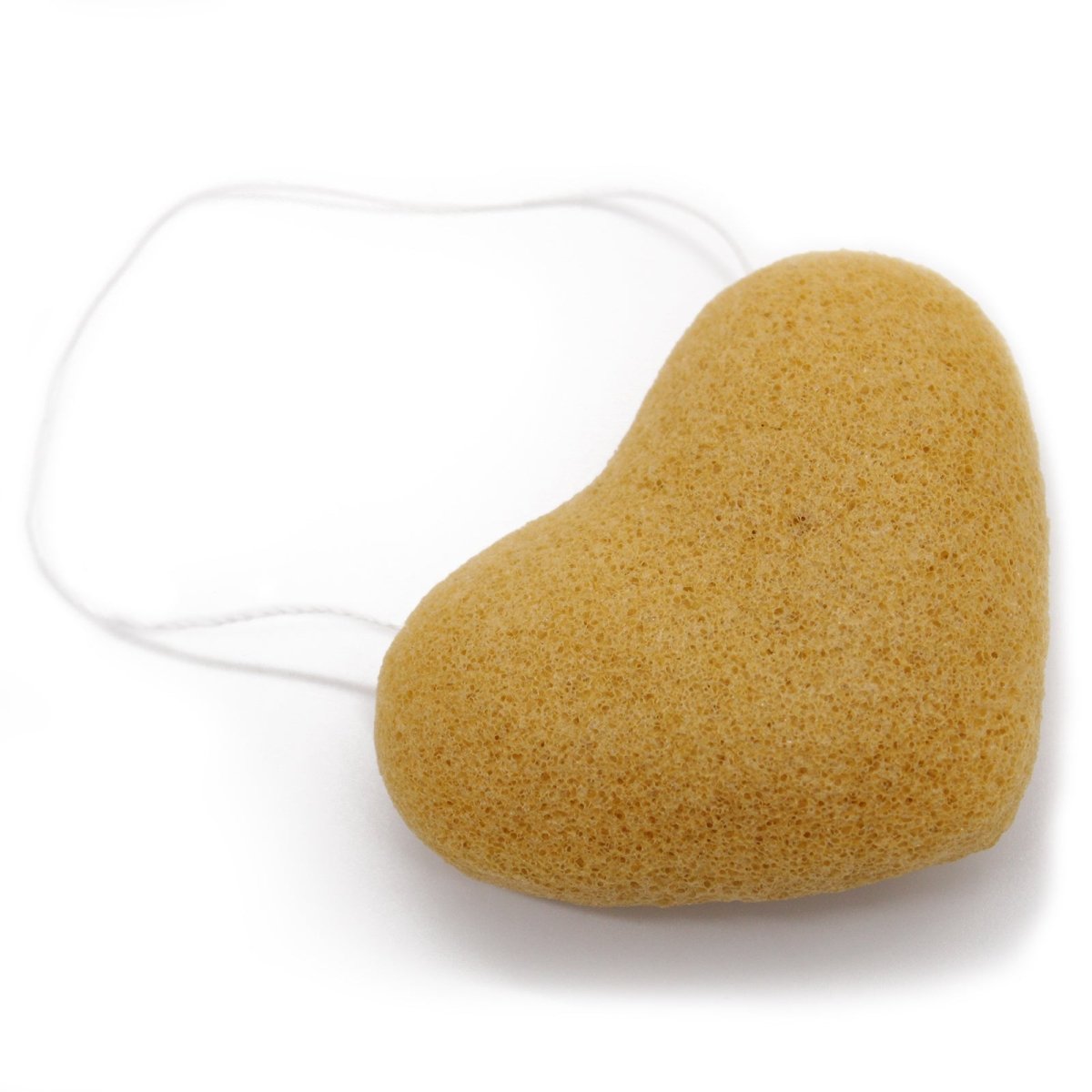 Konjac Heart Sponge - Peach - tebaspa