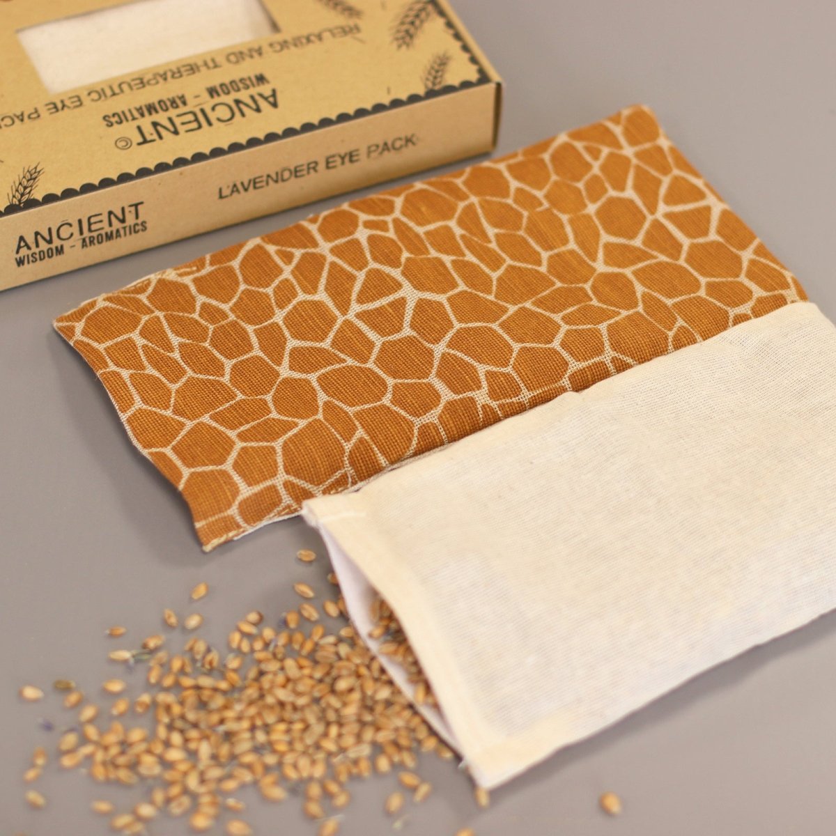 Lavender Eye Pillow – Madagascar Giraffe - tebaspa