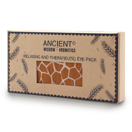 Lavender Eye Pillow – Madagascar Giraffe - tebaspa