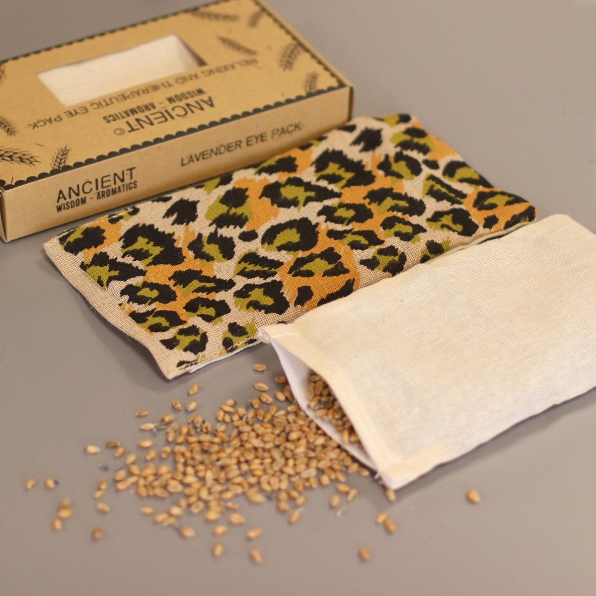 Lavender Eye Pillow – Night Leopard - tebaspa