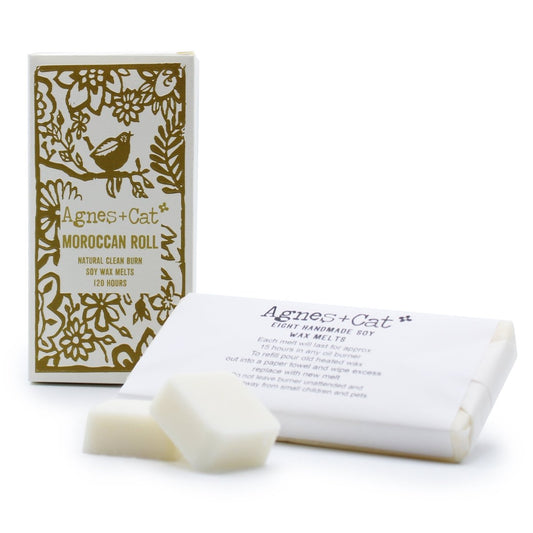 Natural Soy Wax Melts - Moroccan Roll - tebaspa