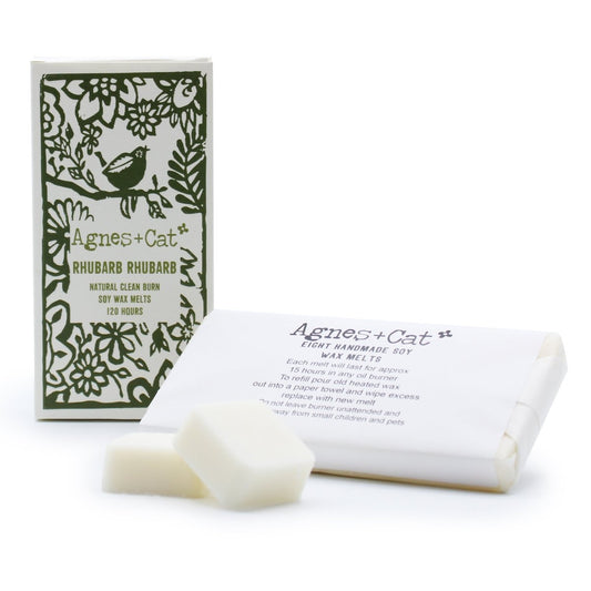 Natural Soy Wax Melts - Rhubarb Rhubarb - tebaspa