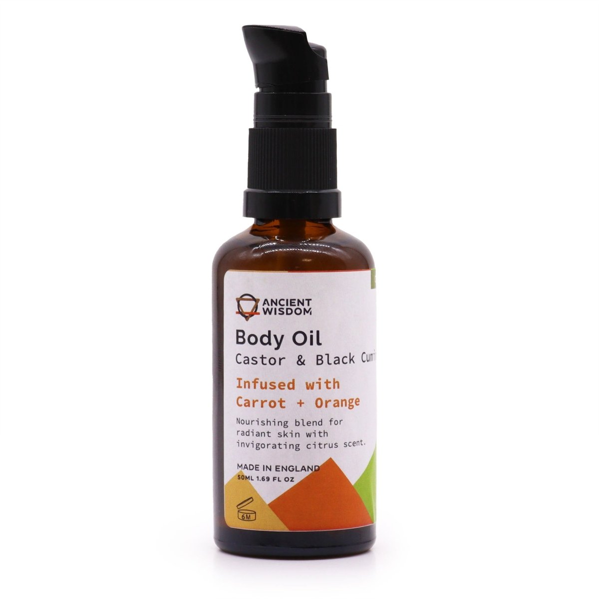 Organic Body Oil - Carrot & Orange - tebaspa