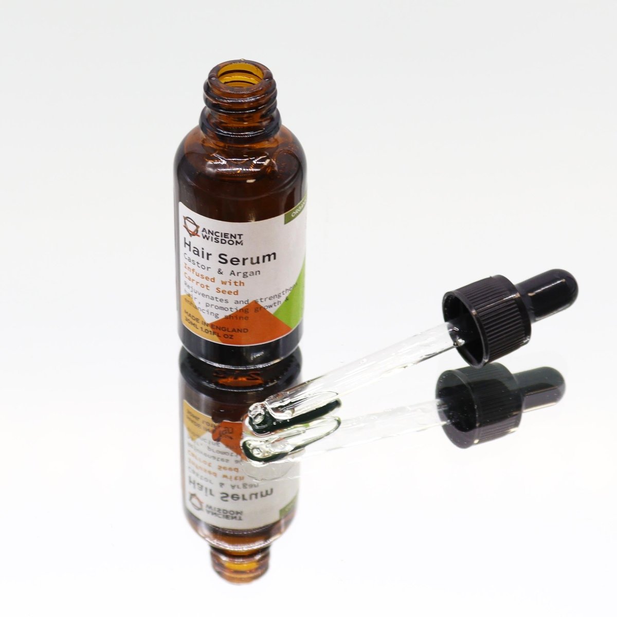Organic Hair Serum - Carrot Seed - tebaspa