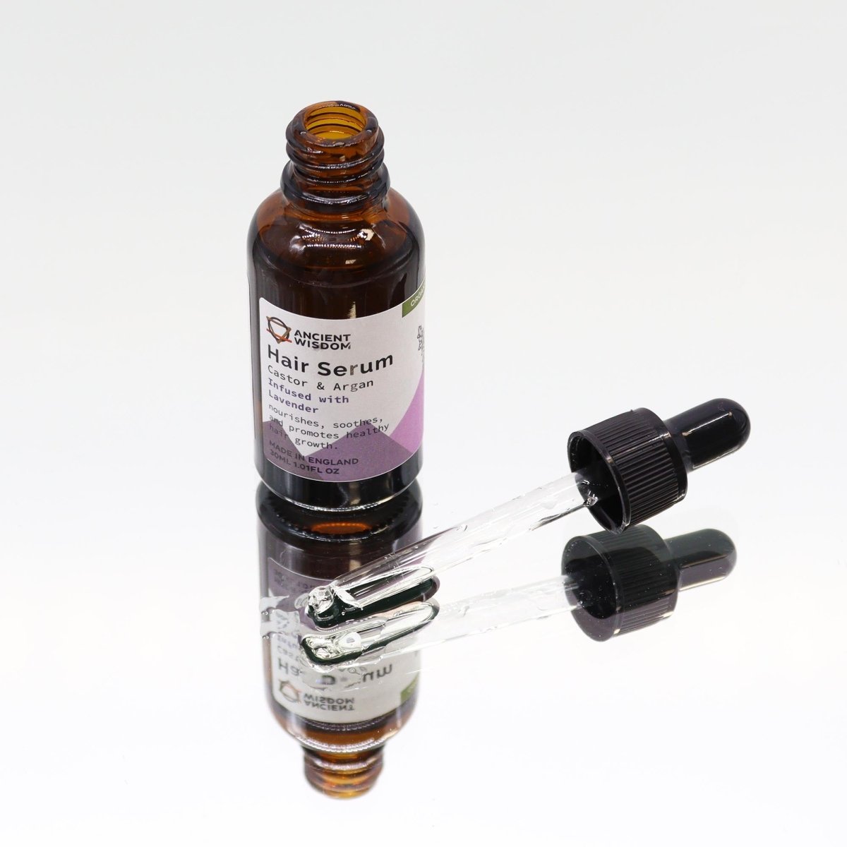 Organic Hair Serum - Lavender - tebaspa