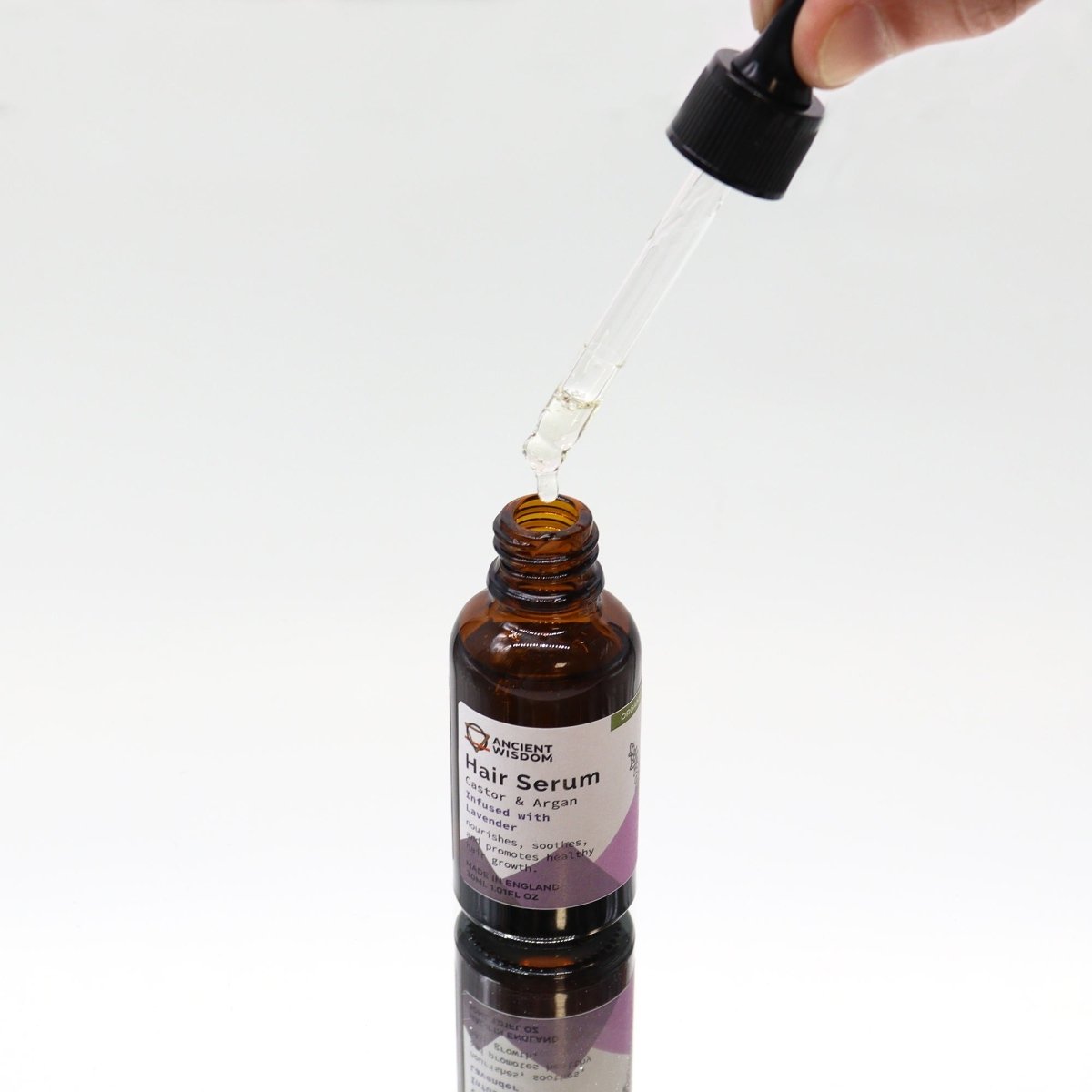 Organic Hair Serum - Lavender - tebaspa