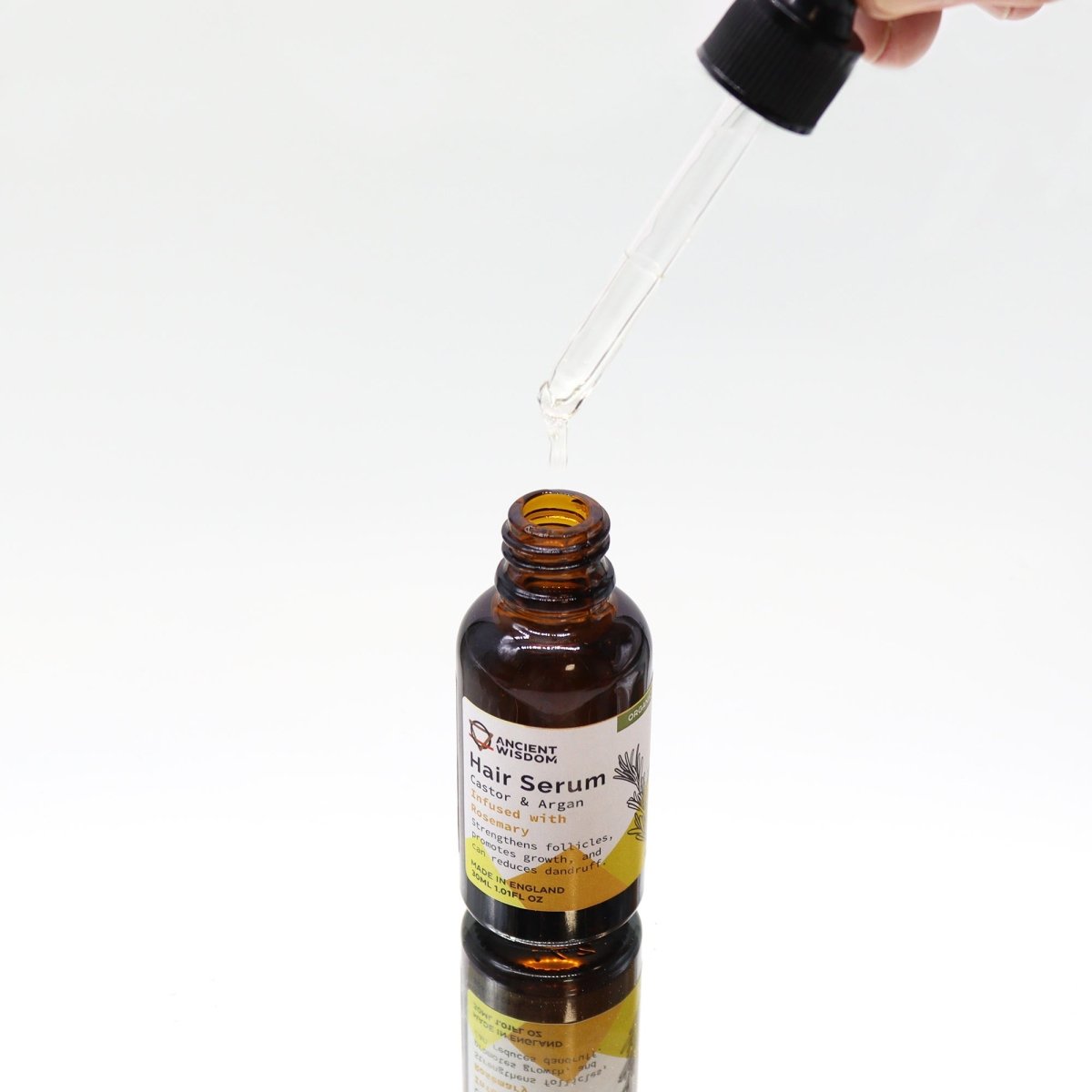 Organic Hair Serum - Rosemary - tebaspa