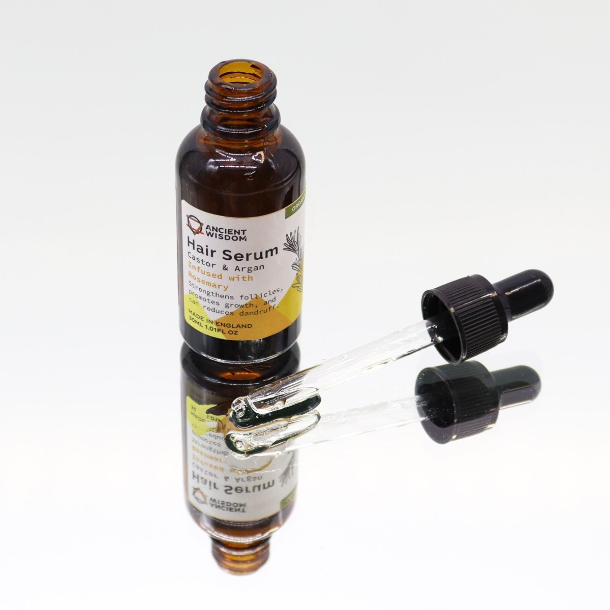 Organic Hair Serum - Rosemary - tebaspa