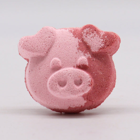 Pig Bath Bomb - Vanilla Cupcake - tebaspa