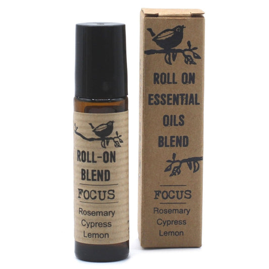 Roll On Essential Oil Blend - FOCUS - tebaspa