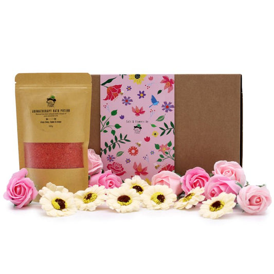 Salt & Flowers Spa Gift Set - Passion - tebaspa