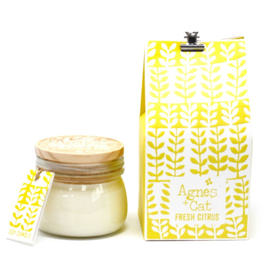 Small Kilner Jar Candle - Citrus - tebaspa