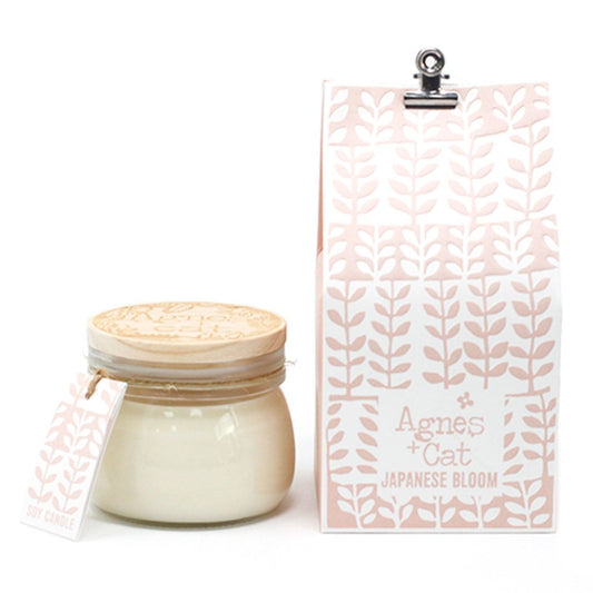 Small Kilner Jar Candle - Japanese Bloom - tebaspa