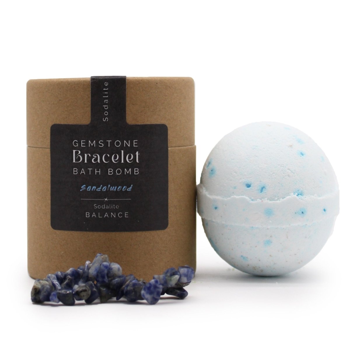 Sodalite Gem Bracelet Bath Bomb - tebaspa