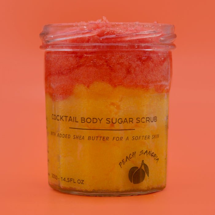 Sugar Body Scrub - Peach Sangria - tebaspa